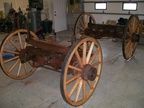 Restored Wagon Running Gear and Wagon Wheels 3