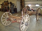 Restored Wagon Running Gear and Wagon Wheels 4