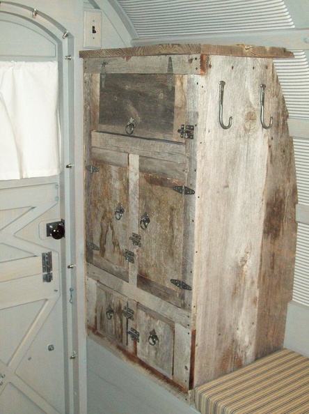 50.  Barnwood Cabinet