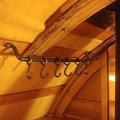 145. Forged Pot hanger with sliding hooks